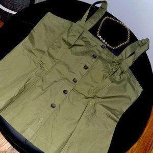 Brand new olive green top from Banana Republic